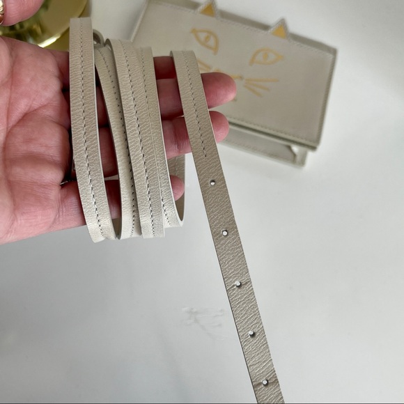 CHARLOTTE OLYMPIA
Feline metallic printed textured-leather clutch - Picture 9 of 12